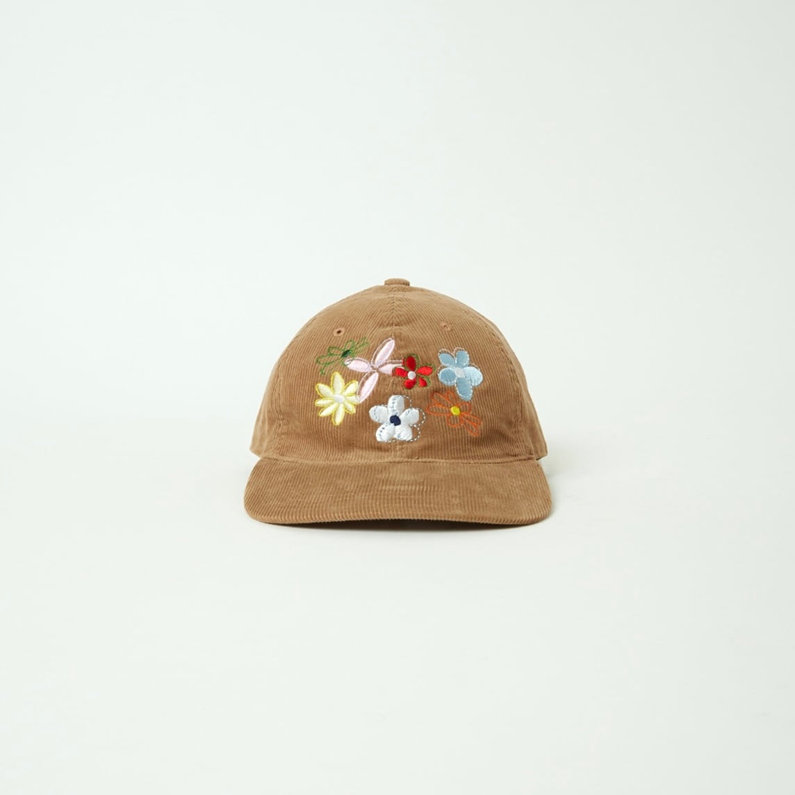 Multi Flower corduroy Cap