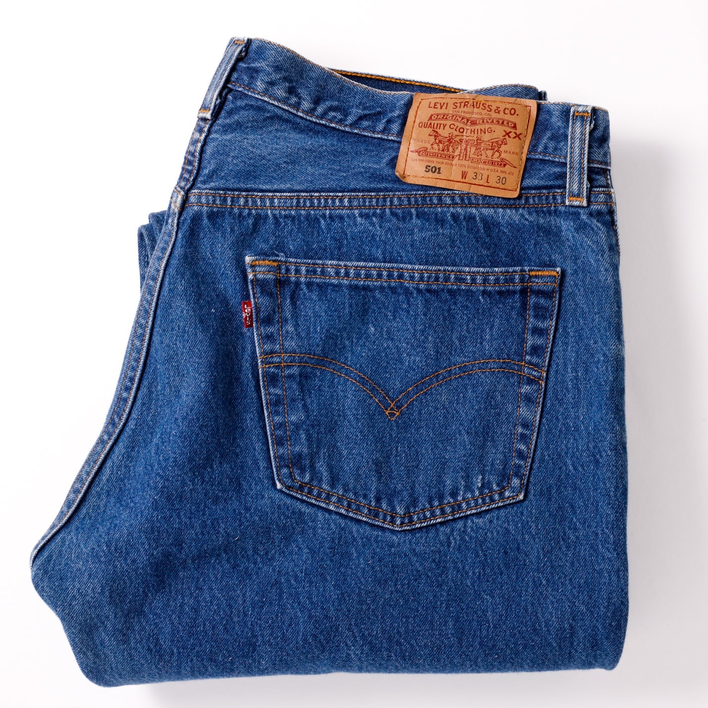 ち*み様 【USA製】90s Levi's 501 デニムパンツ W38 ボタン 濃紺】90s Vintage Levi's 501 W38 実寸W36 オリジナル ヴィンテージ