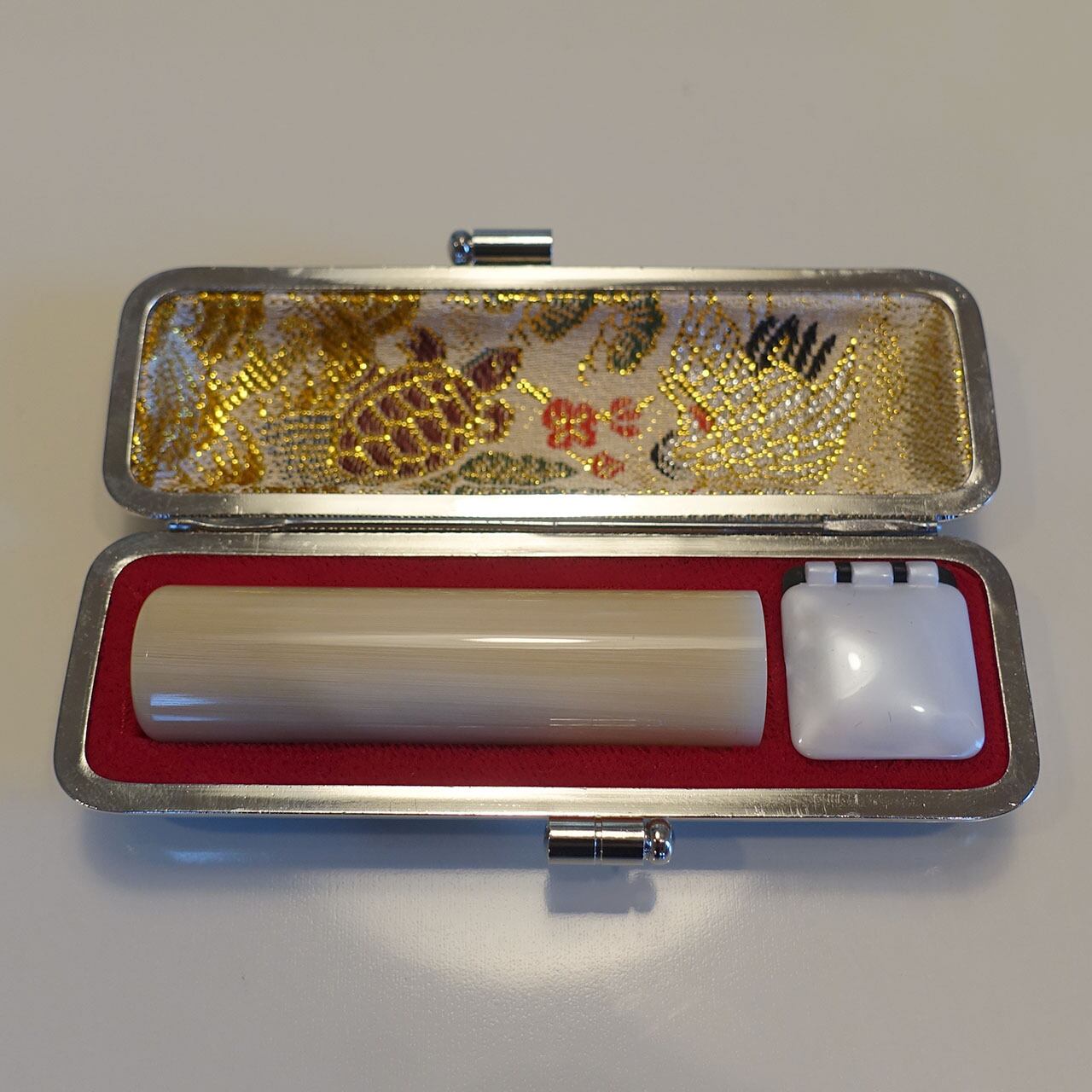 牛角（白）15ミリ丸