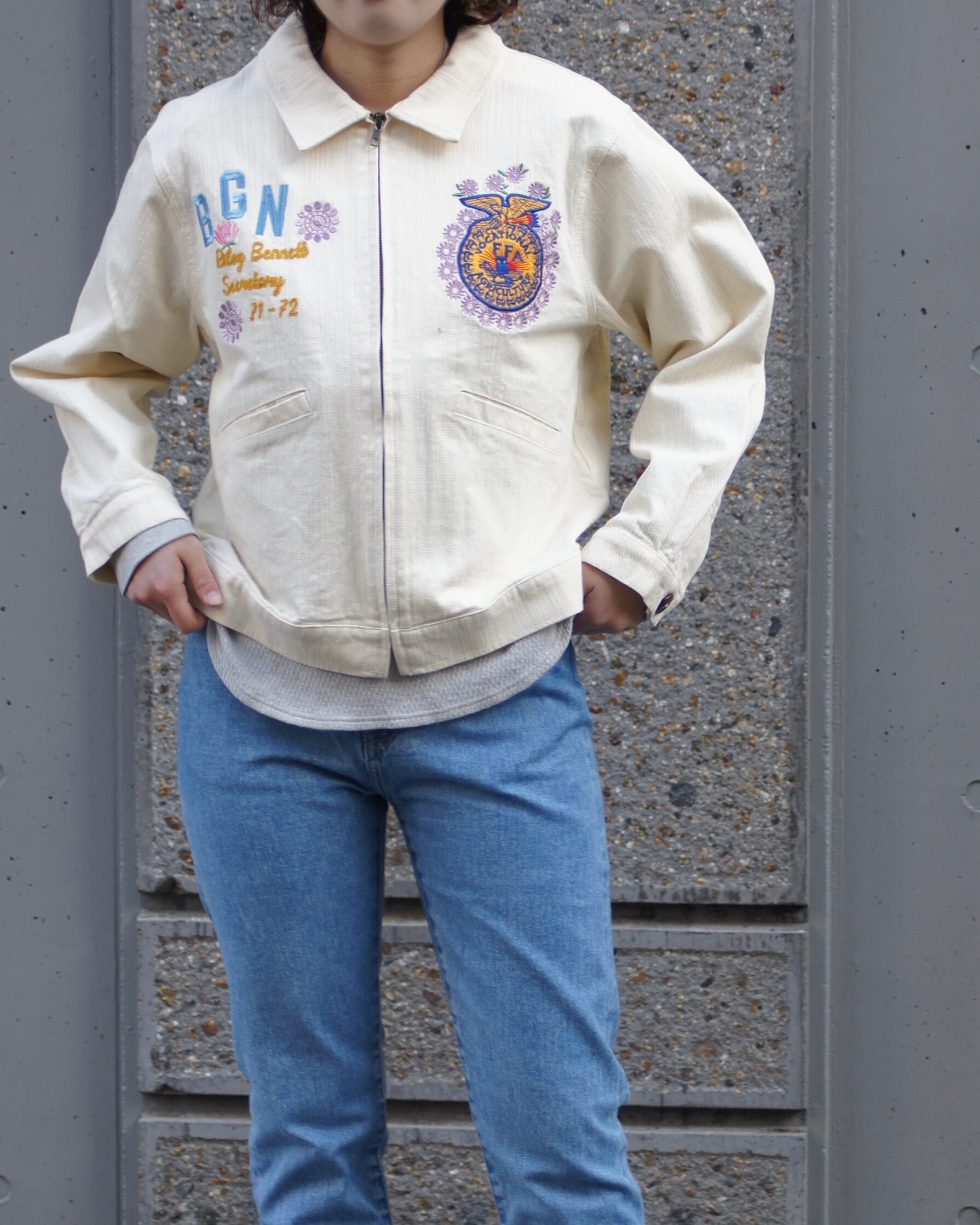 HOUSTON】FFA JACKET / IVORY | ROGER'S North land