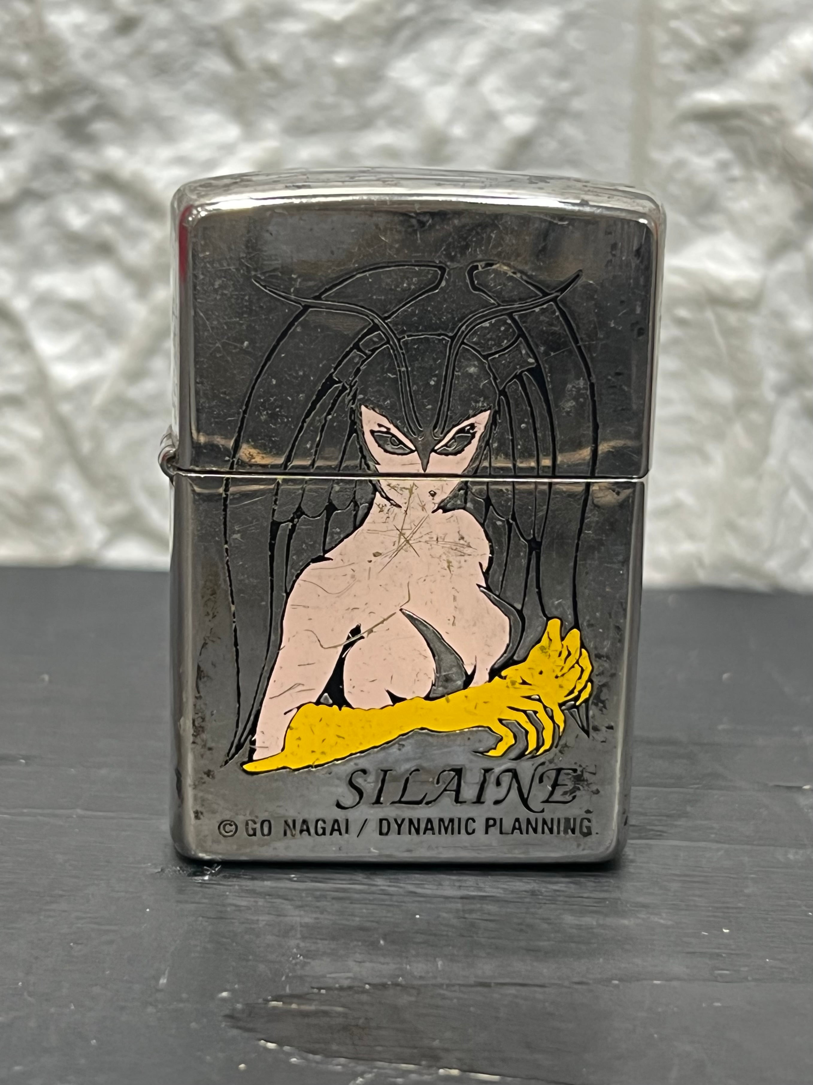 186001 現状品 ZIPPO ジッポ ライター SILAINE 1996年 [0000000002495 