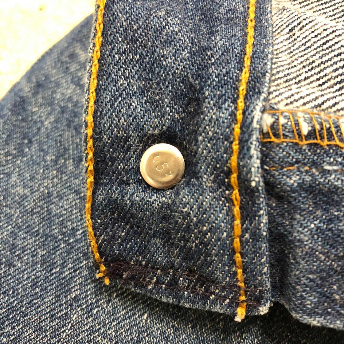 90s Levi`s 501xx/Straight Denim/USA製/W31/L33/1993年製/デニム 