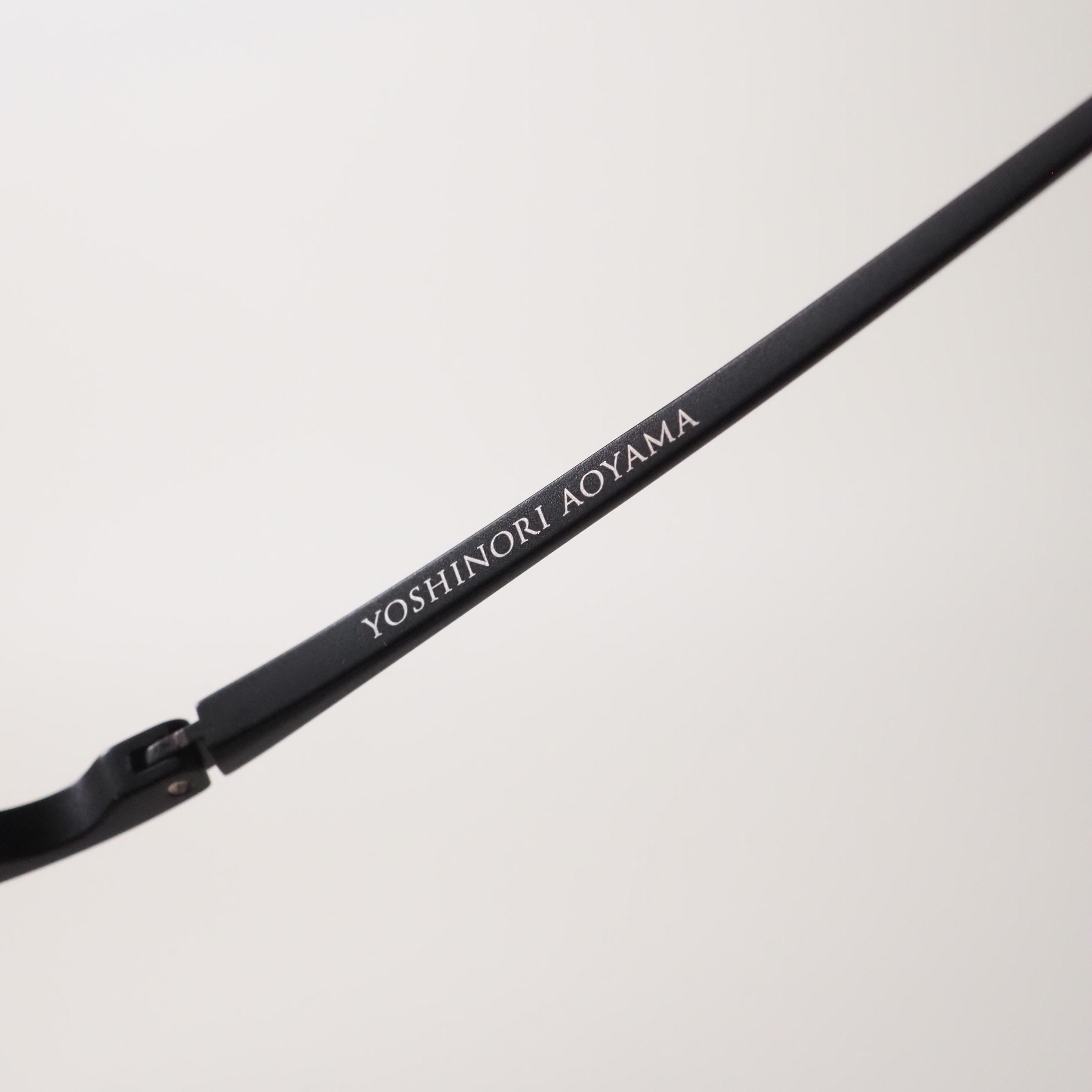 YA-043 col.03 black matte / gold【YOSHINORI AOYAMA】 | downtownshop