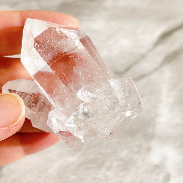 ブラジル産トマスゴンサガ✧クリスタルクラスター43g レコードキーパー・レインボー ✧ Thomas Gon Saga Crystal Cluster