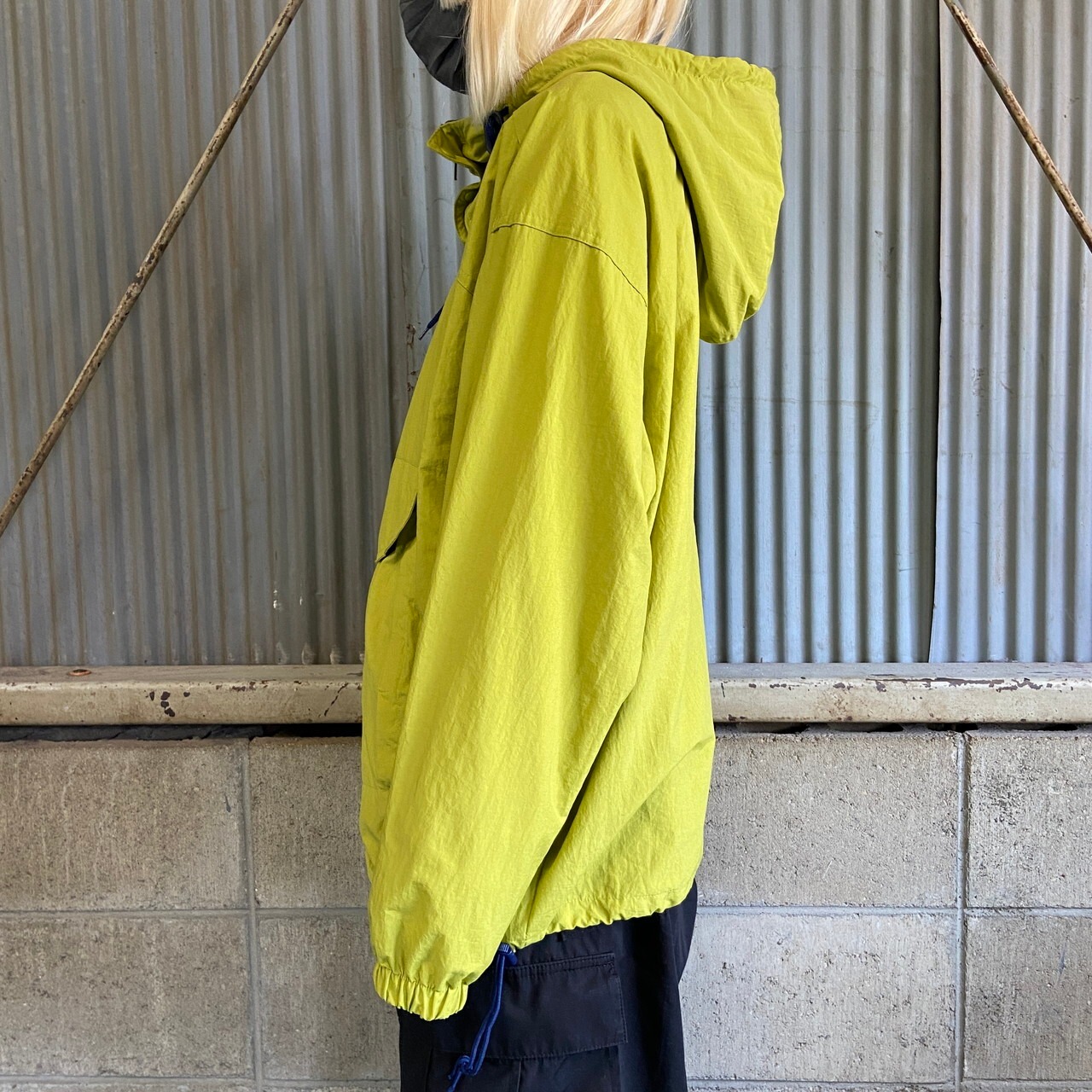 90年代 OLD GAP オールドギャップ ナイロン アノラックパーカー メンズ 
