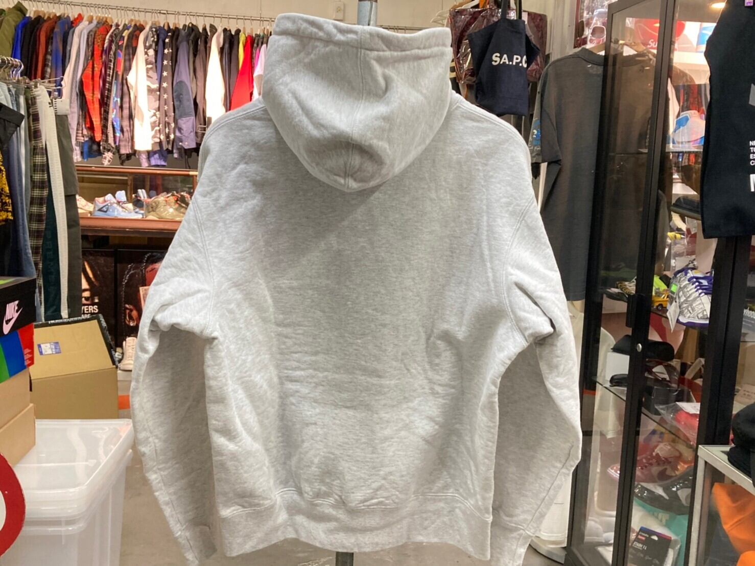 SUPREME Pearl Hooded Sweatshirt ASH 