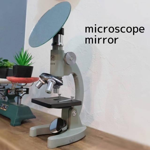 microscope mirror black（顕微鏡×アップサイクル）