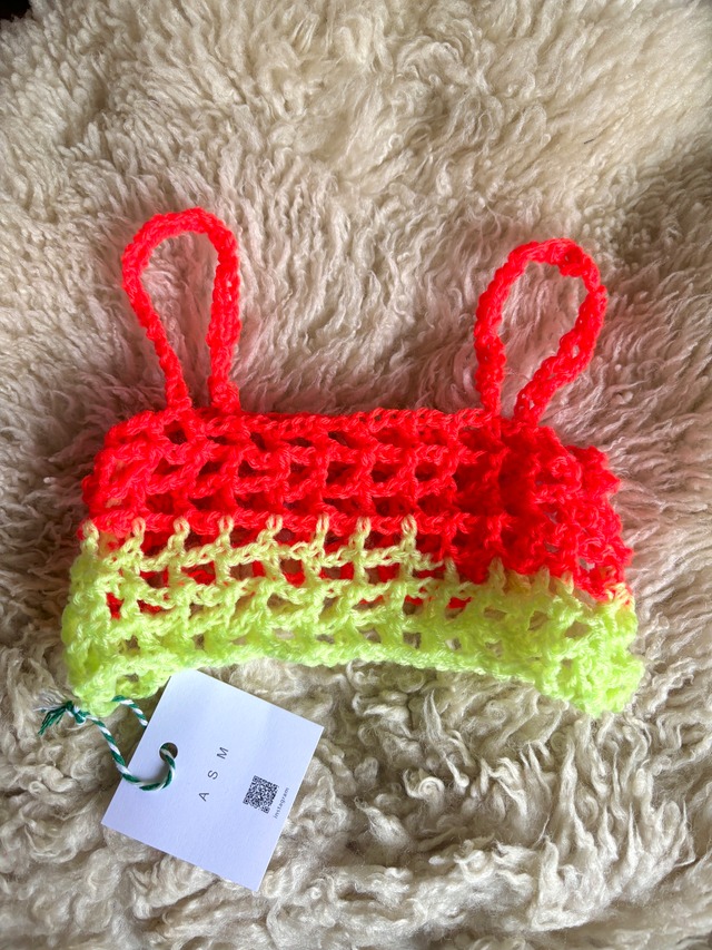 【ASM】baby knit bra. size/1-2y