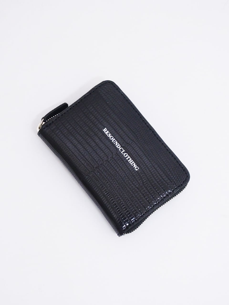 RESOUND CLOTHING (リサウンドクロージング) LIZARD MINI WALLET / BLACK　RC14-A-004-1