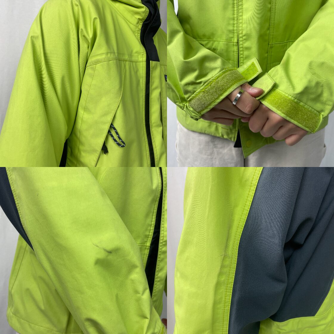 00年製 patagonia パタゴニア マウンテンパーカー ツートンカラー 