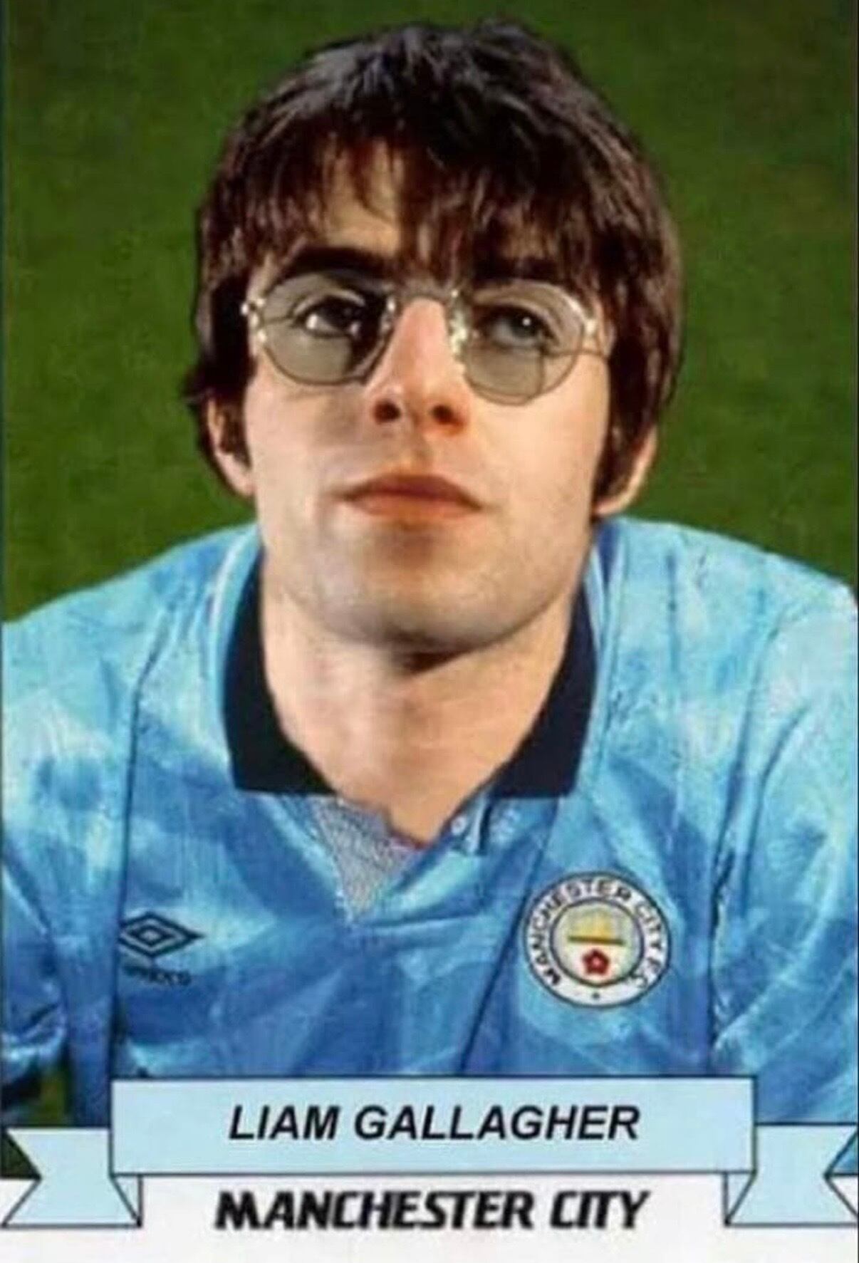 91's〜93's Vintage ”Manchester City” Made in England Game Shirt