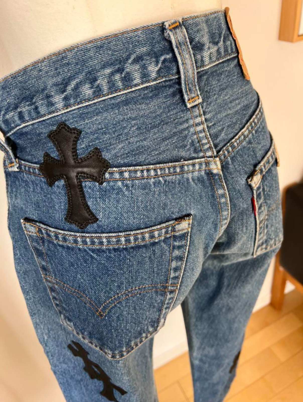 CHROME HEARTS クロムハーツ × リーバイス デニム ジーンズ CHROME HEARTS クロムハーツ × リーバイス デニム ジーンズ