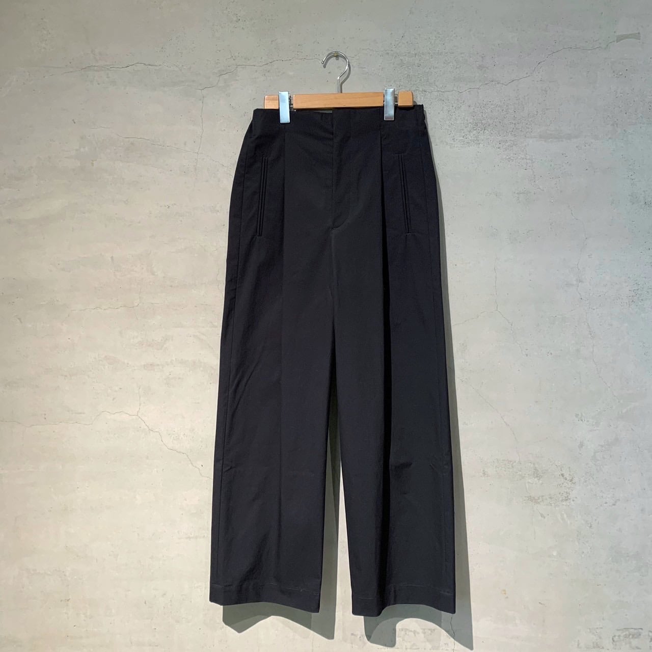 ATON】ORGANIC COTTON TWILL EASY PANTS/ PRAGCM0120 | eighty88eight