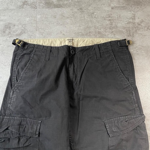 Carhartt WIP リップストップ カーゴパンツ ブラック 詳細写真8