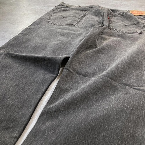 【W38 L34】 usa levi's black リーバイス 569 詳細写真20