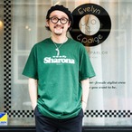 MY SHARONA（アイビーグリーン）ホワイトプリント