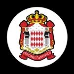 ゴーバッジ(ドーム)（CD0809 - FLAG Monaco Coat of Arms） - 画像1