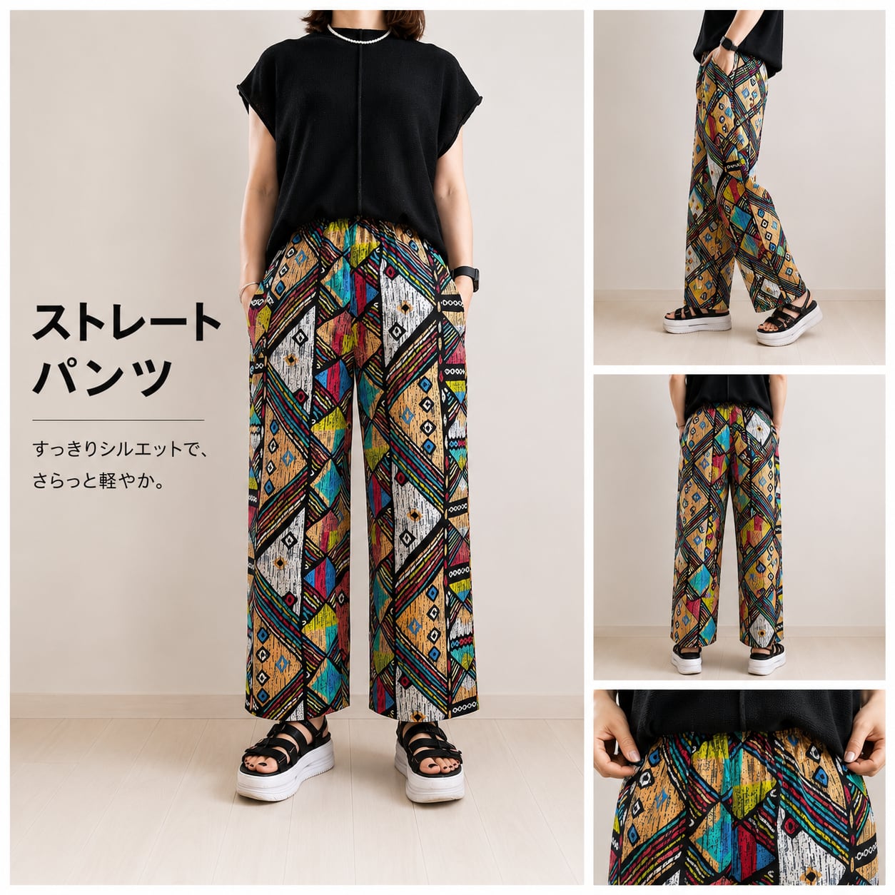 African パンツ = Ortega Ash =