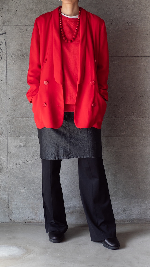 "伊太利屋" 1980s Shawl collar jacket