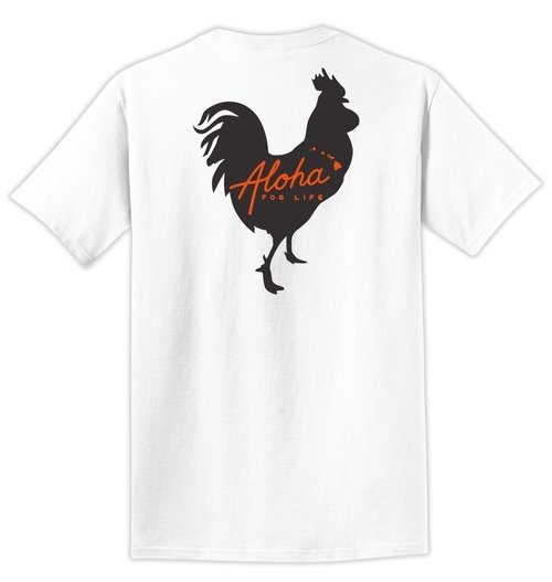 送料無料　スポット品　USA  VFL  ALOHA FOR LIFE  ROOSTER TEE