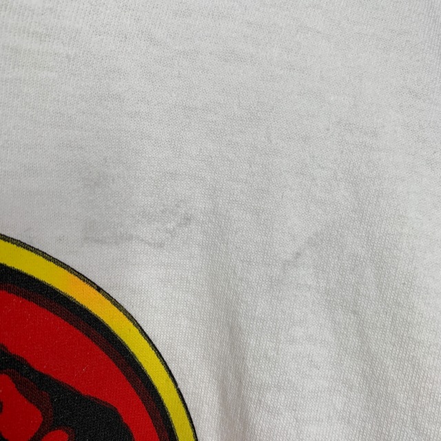 90s USA製　ジュラシックパーク　ムービーTシャツ　白　L 映画　袖プリント