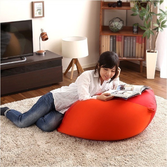 日本製ビーズクッション抱きまくら ロングorショート 流線形Dugong-ジュゴン-インテリア家具