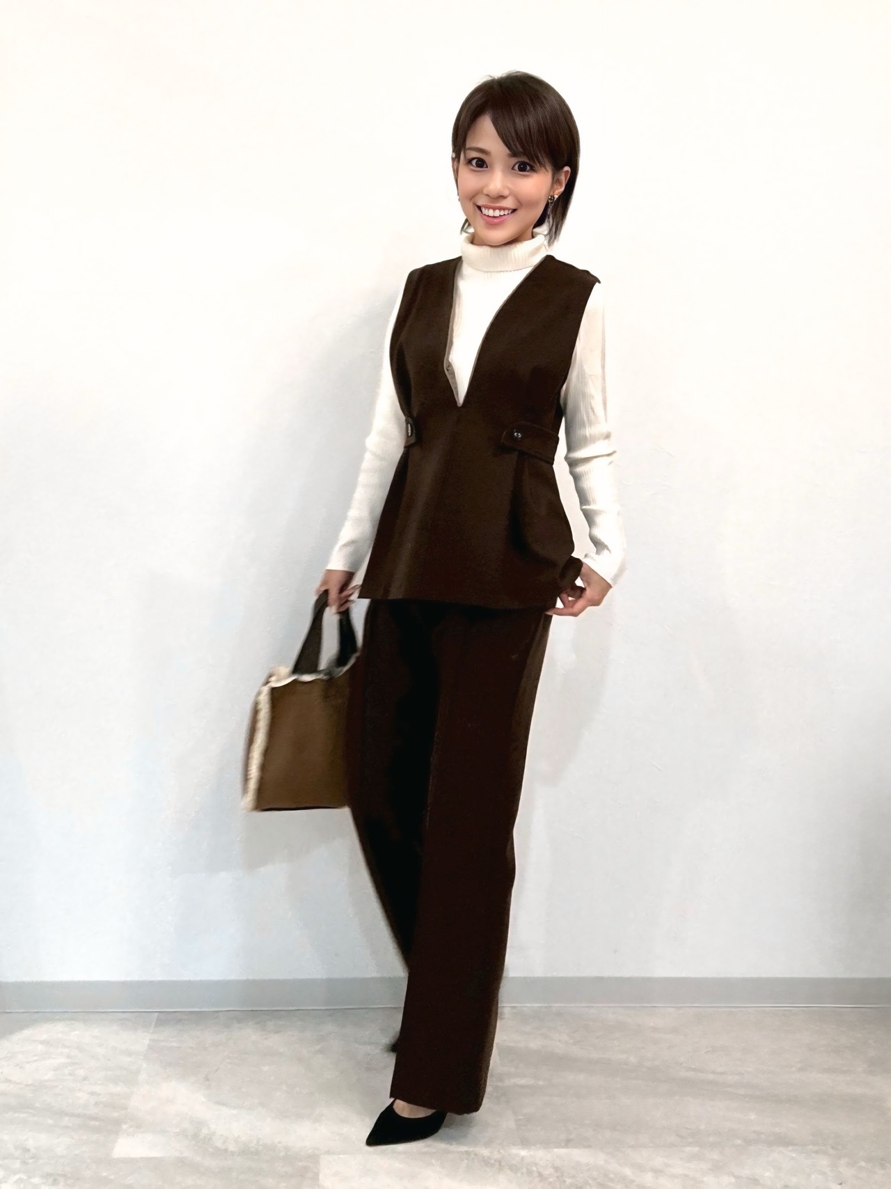 Vカットストレッチベスト