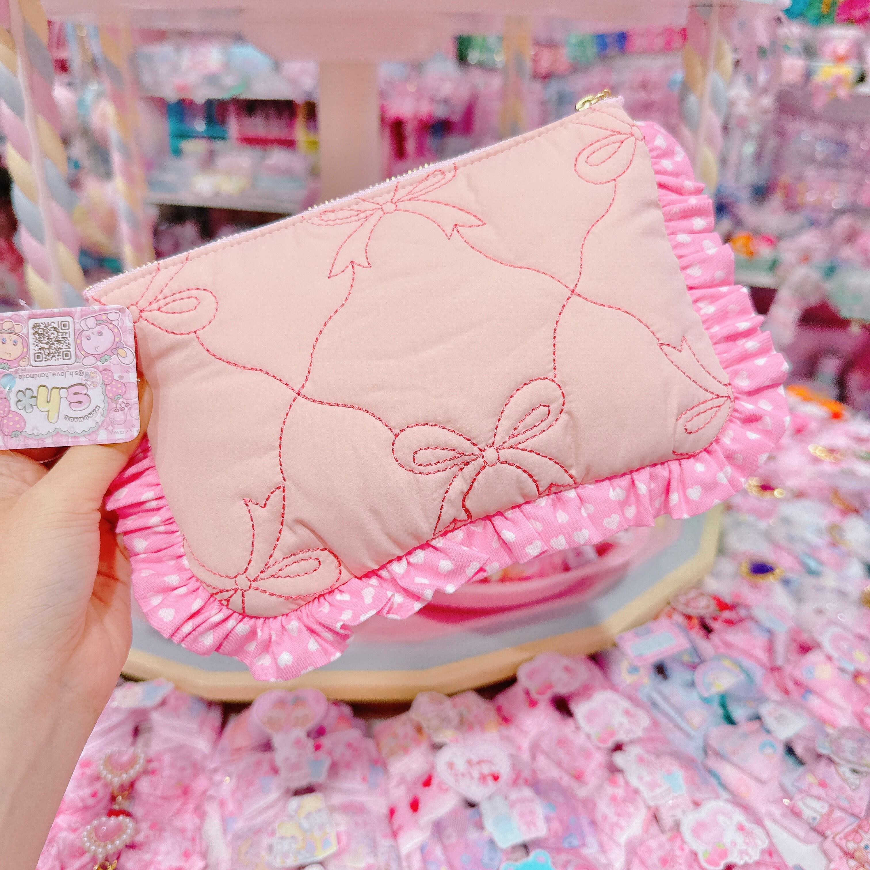 【N9】17-9シャカシャカフリルBIGポーチ