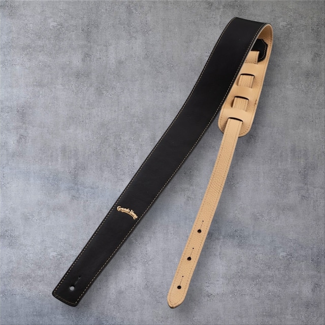 栃木レザー Slim Black/Maple