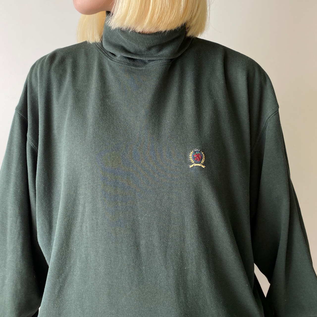 90年代 ビンテージ TOMMY HILFIGER トミーヒルフィガー タートルネック 