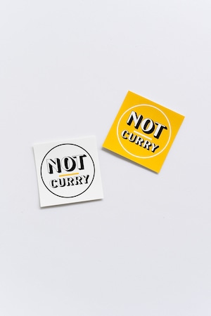 NOT CURRY／STICKER