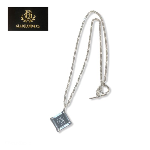 【GLAD HAND JEWELRY】グラッドハンド ジュエリー Fob Pendant Top&Necklace Chain (50㎝)フォブペンダントトップ&ネックレスチェーン silver925