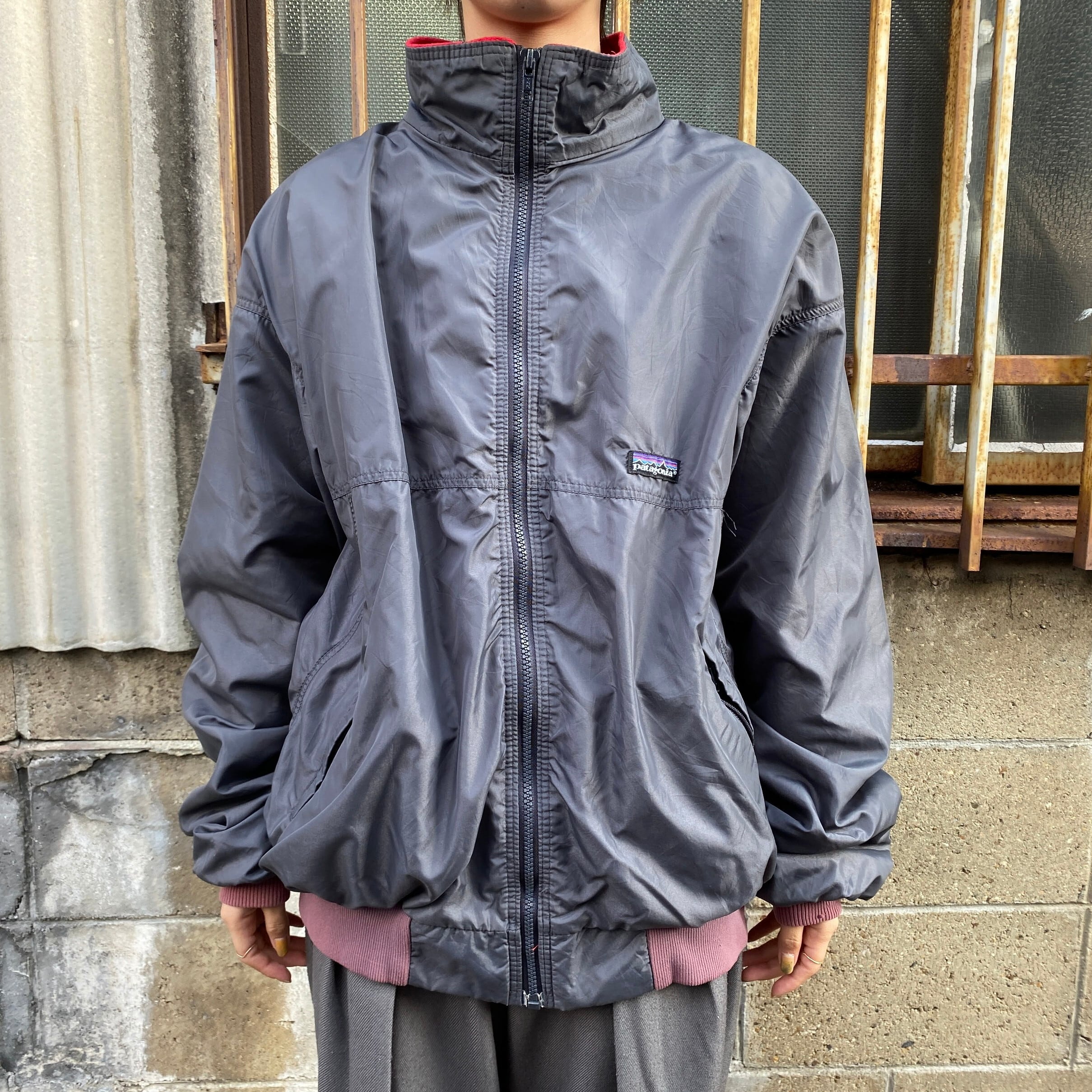 Patagonia シェルドシンチラジャケット グレー M