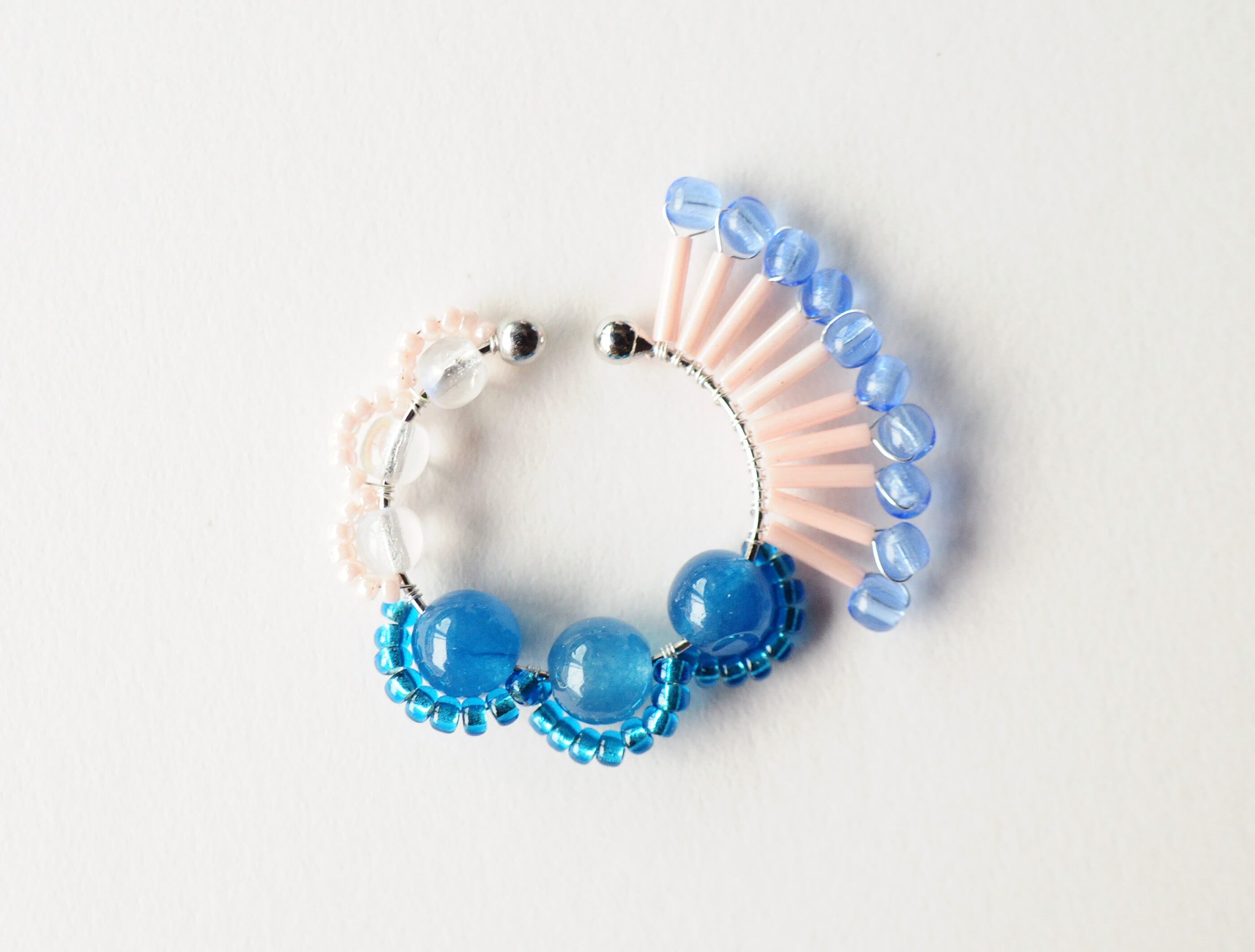 ＜Rollo～イロヅクビジュー～＞イヤーカフ『 ハミングバード/hummingbird 』<R>