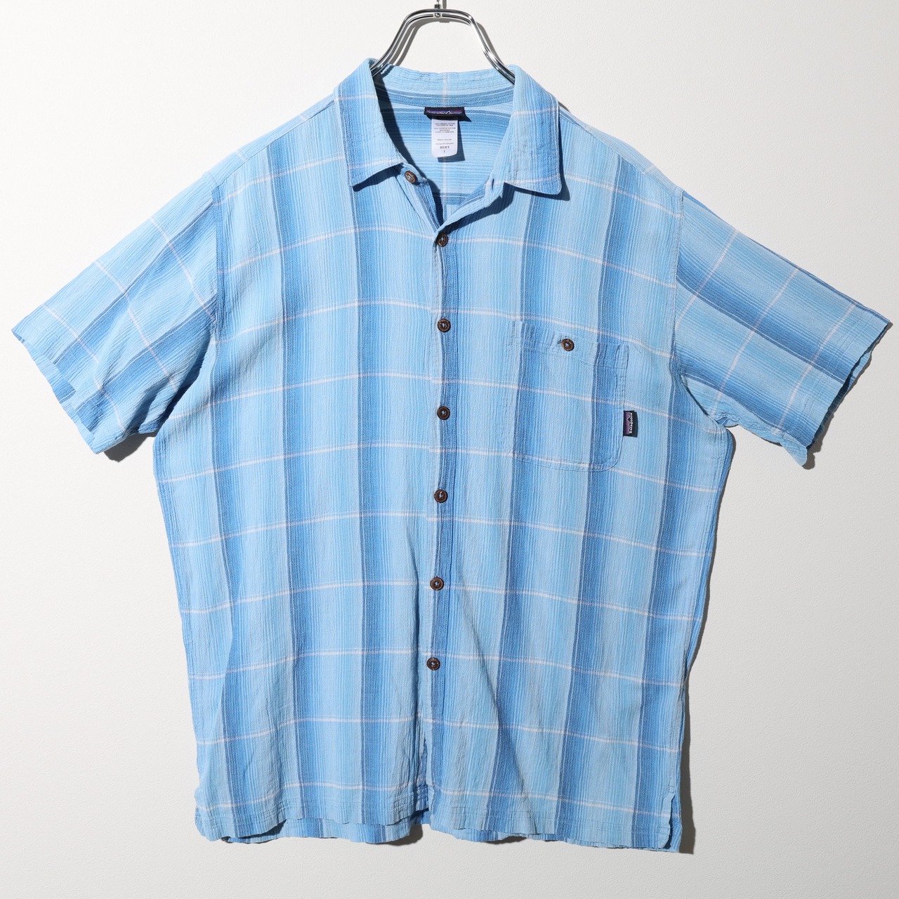Mint L 10年 オンブレ A/C Yarn Dye Shirt Patagonia ACシャツ ヤーンダイ パタゴニア