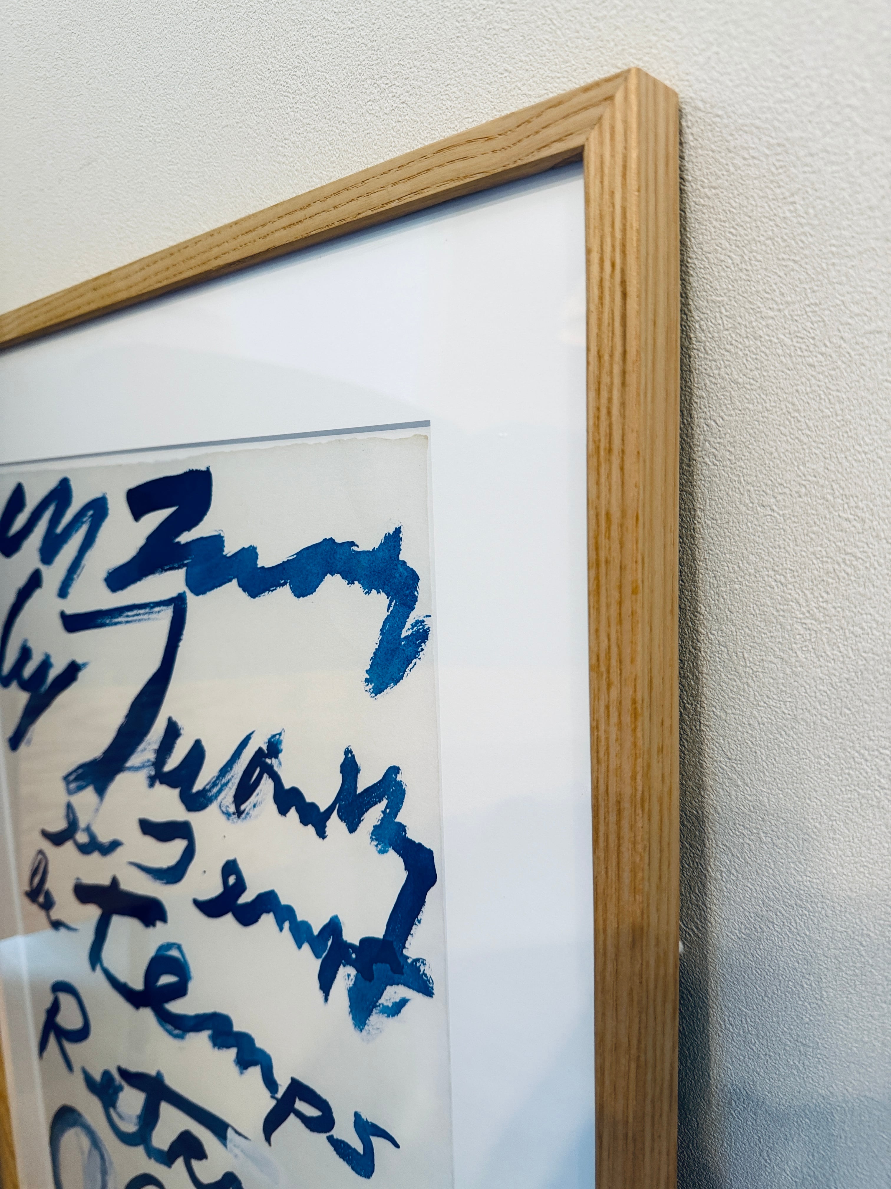 Cy Twombly LE TEMPS RETROUVÉ (2011) 希少ポスター | Tokyo Poster Diary