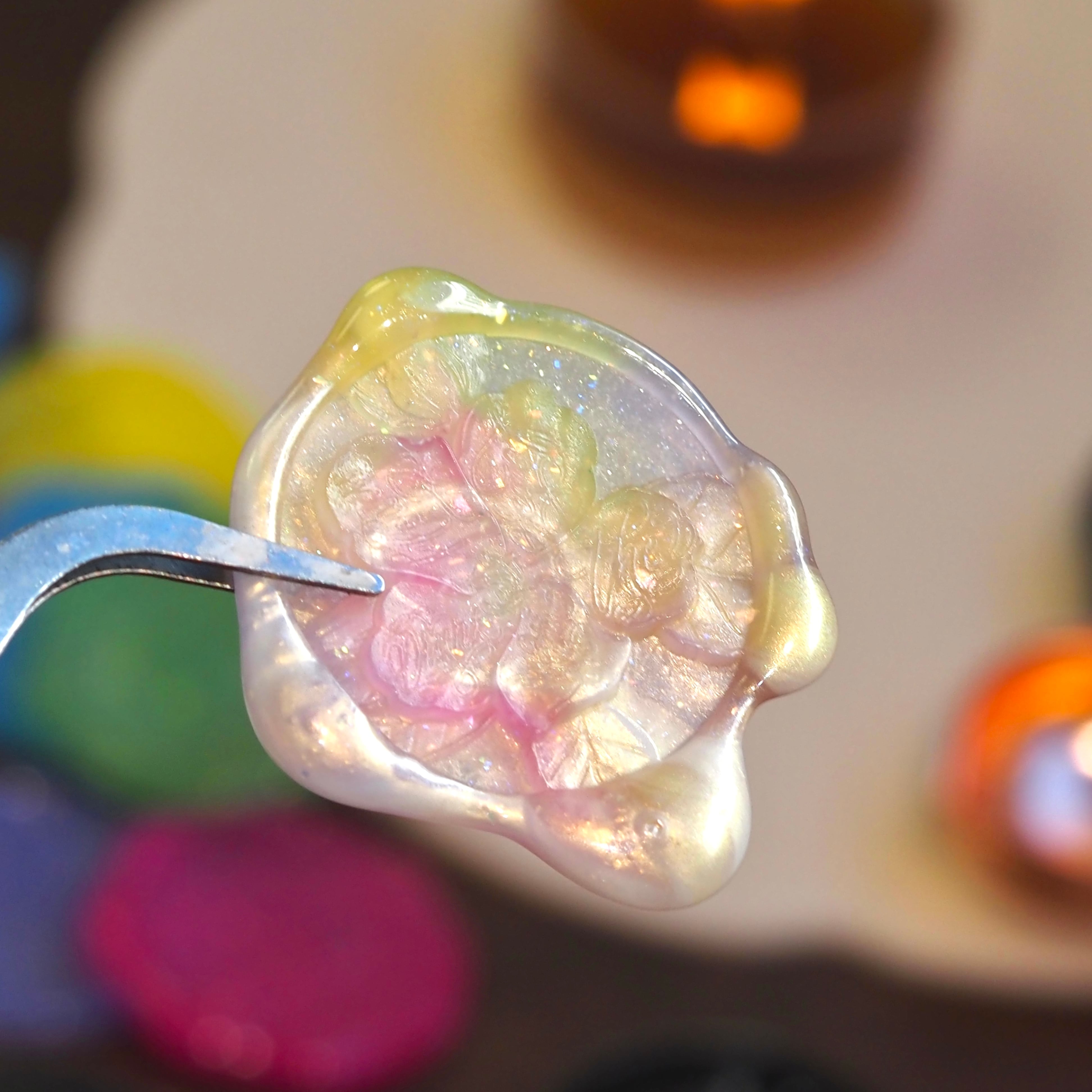 宝石ワックス粒｜Gem Wax Beads （12粒入り）シーリングワックス