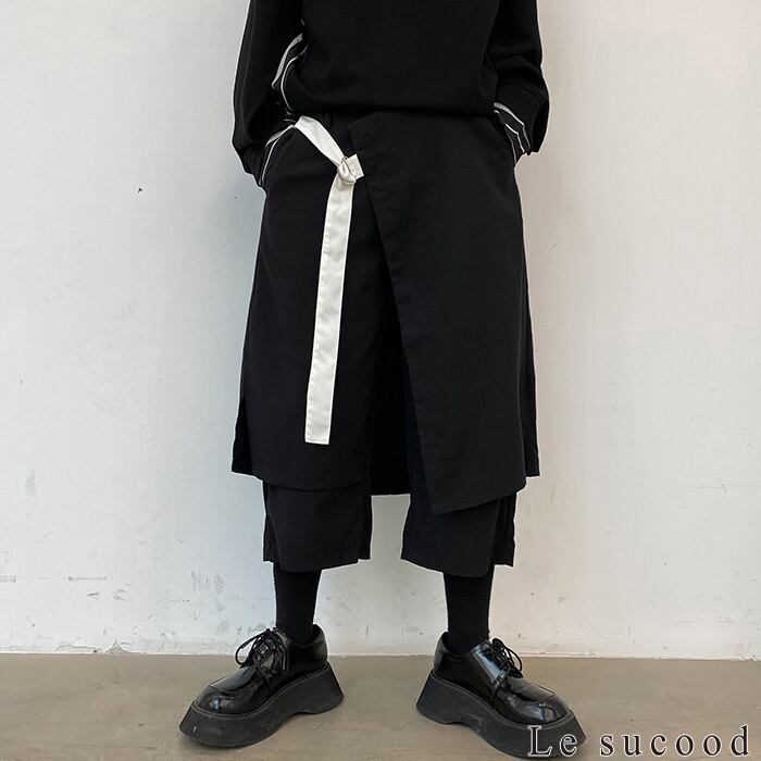 Le sucood】【お支払い確認後20日以内発送】ホワイトベルトフェイク