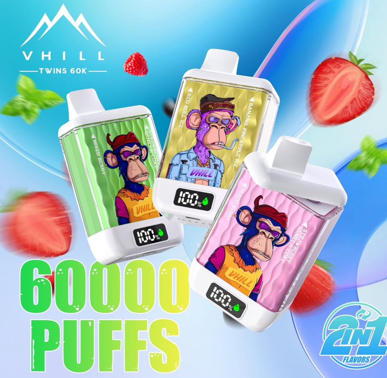 BANG KING｜Strawberry Banana｜36000 PUFFS | PAFF PAFF PASS