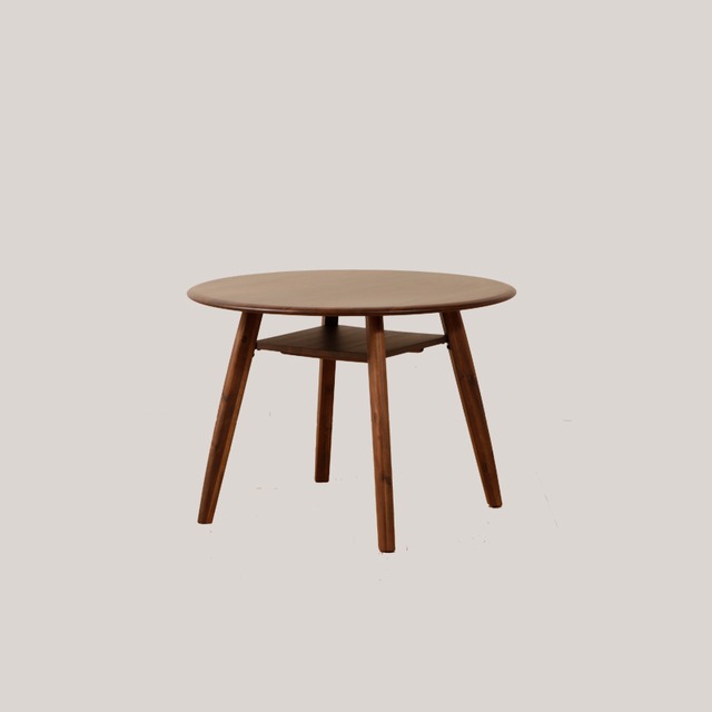 ダイニングテーブル 食卓テーブル テーブル 円形 丸テーブル 100幅 ブラウン skm-0075
