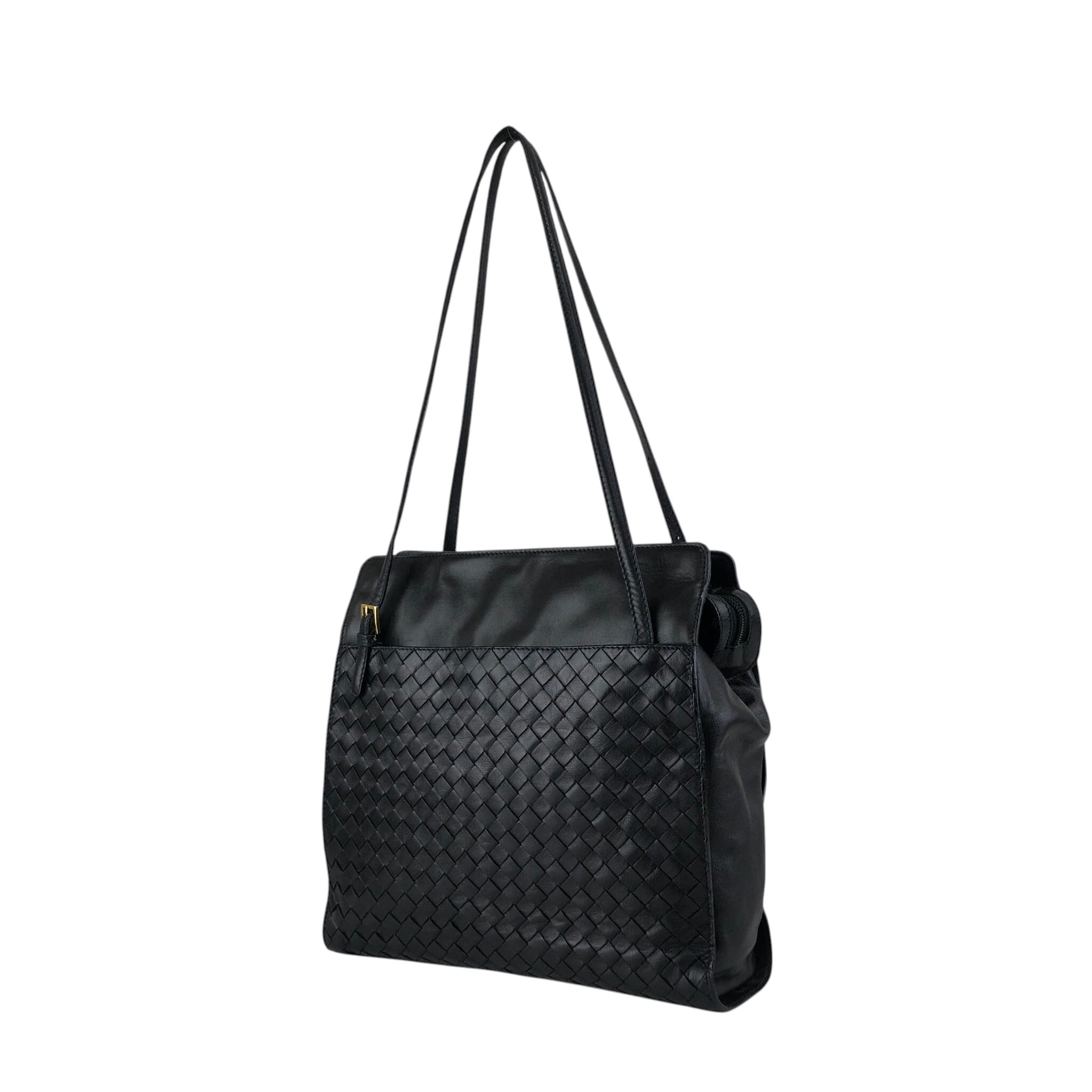 Bottega Veneta ボッテガ・ヴェネタ ハンドバッグ ブラック イントレ