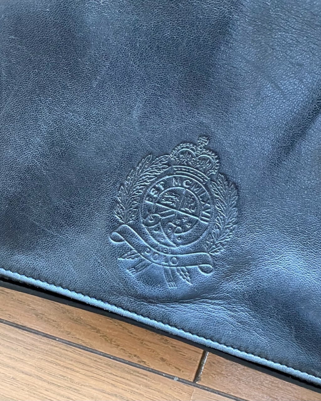 90年代 ラルフローレン ウィメンズ クラッチバッグ 黒 イタリア製