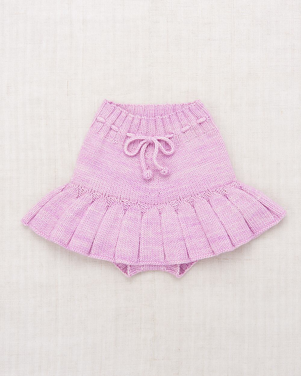 ラスト1 BABY【Misha & Puff】24AW Skating Pond Skirt / Pink Lilac  