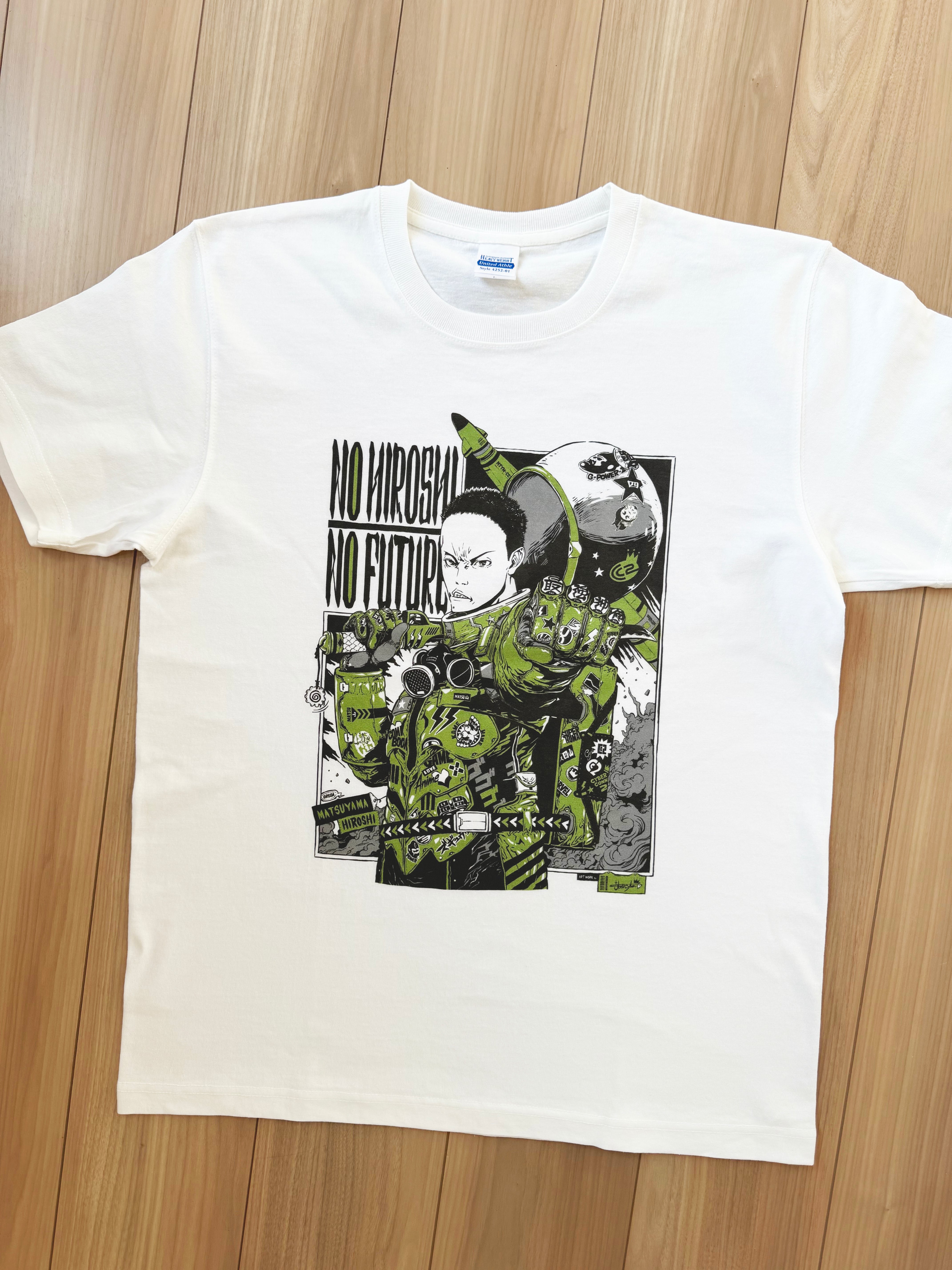 松山洋 x jbstyle. コラボTシャツ（白） | ミリアッシュ ストア