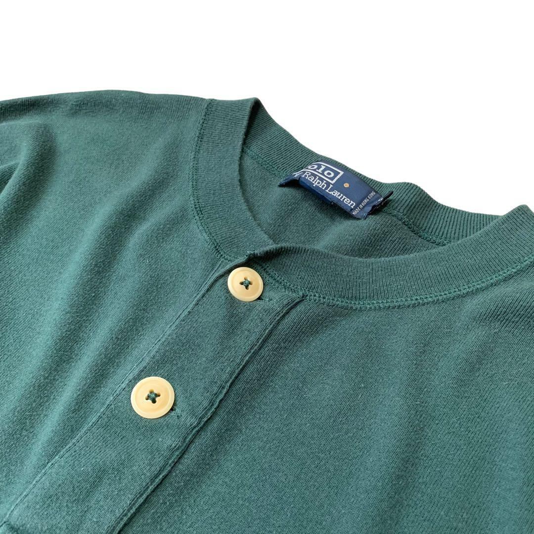 トップス 90s polo by ralph lauren henry neck 90s Polo Ralph