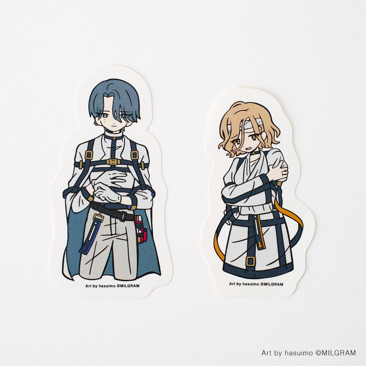 MILGRAM】シドウ＆マヒル 第二審ステッカーセット | OTOIRO ONLINE STORE