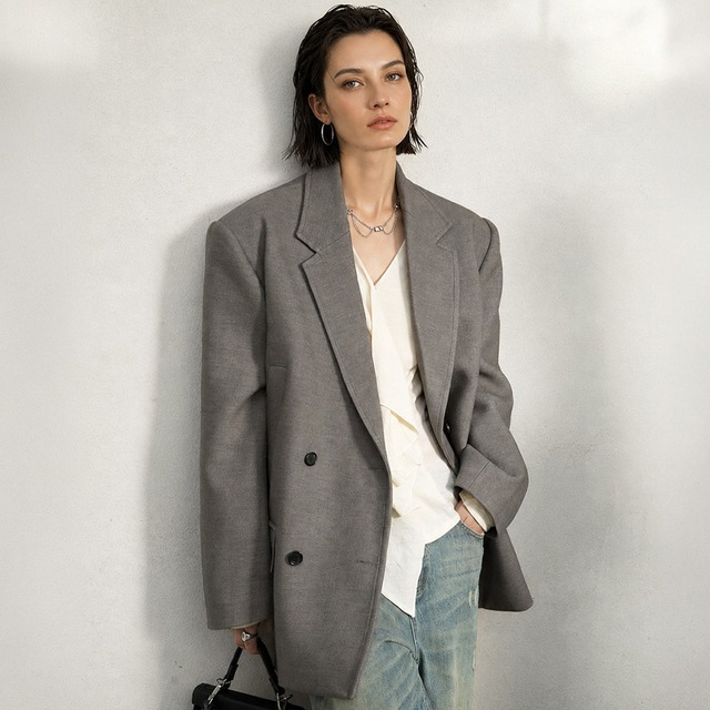 Long tailored vest A00218