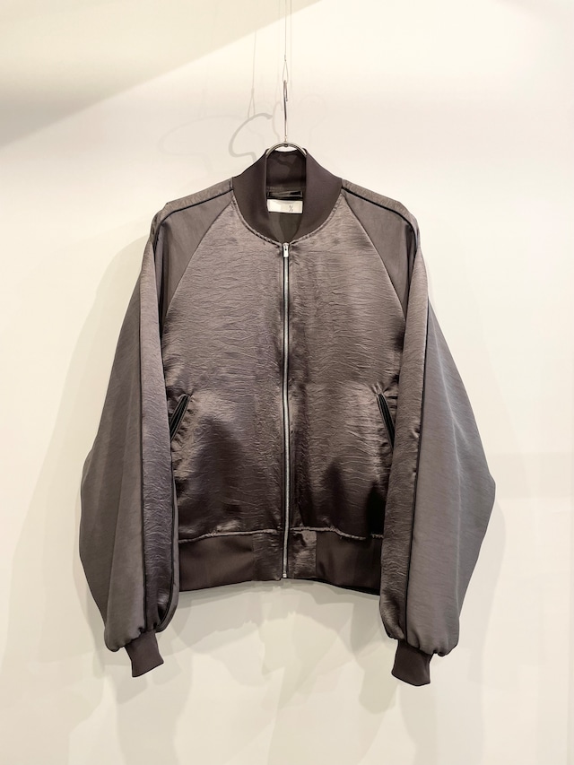 T/f Lv5 satin souvenir jacket - stone