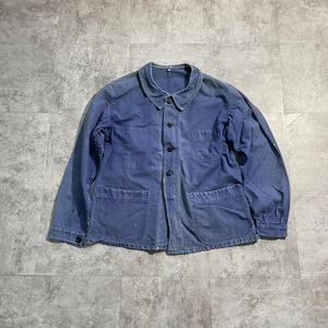 60s barbe bleue コットンツイル フレンチワークジャケット