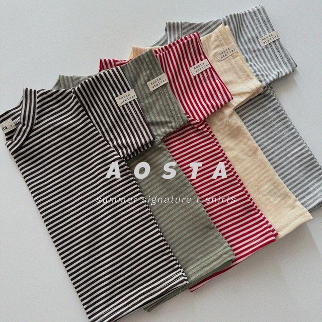 «予約»«Aosta» シグネチャートップス 5colors